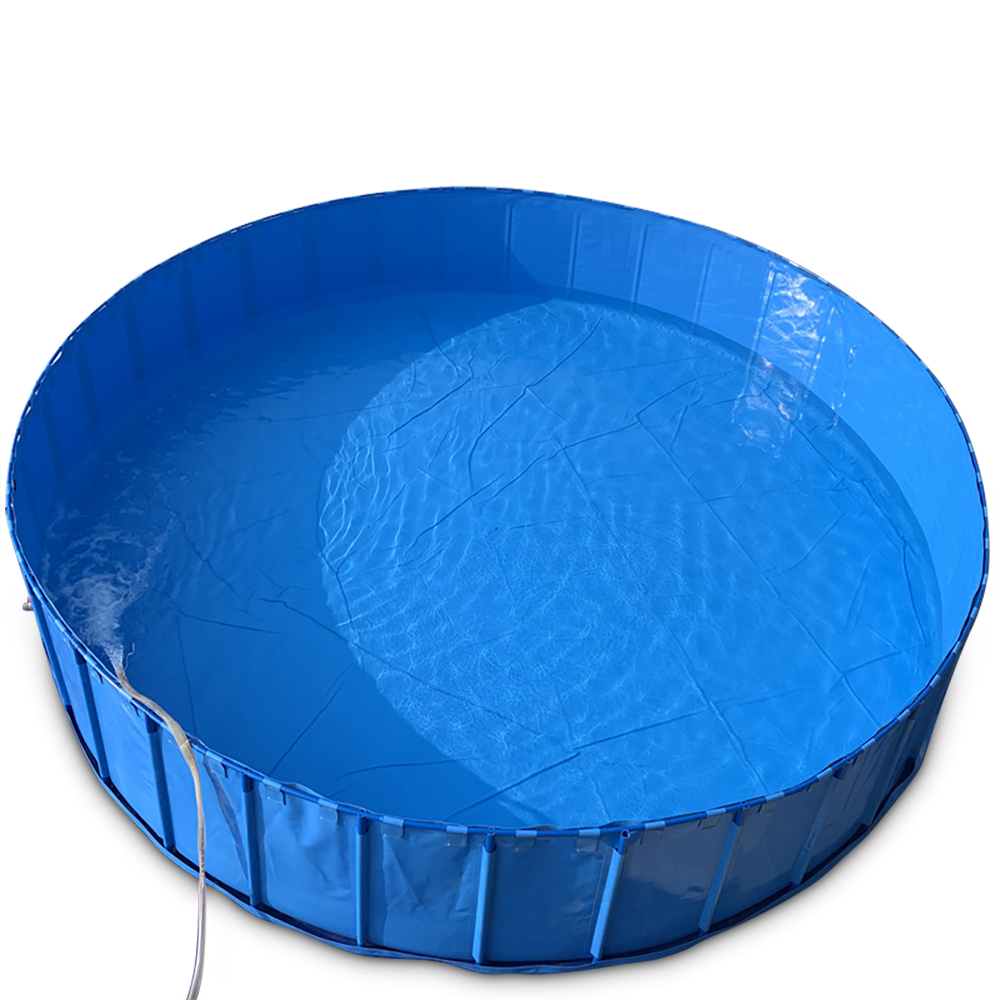 Large Tarpaulin Fish Tank Round Biofloc Tarpaulin